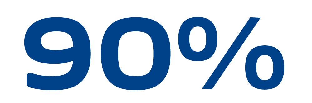 90-bleu